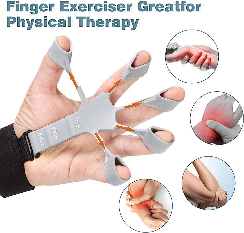 Metal-Hook Grip Strength Trainer