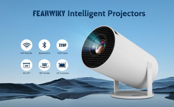 Round Projector - Spotlight HD 720P