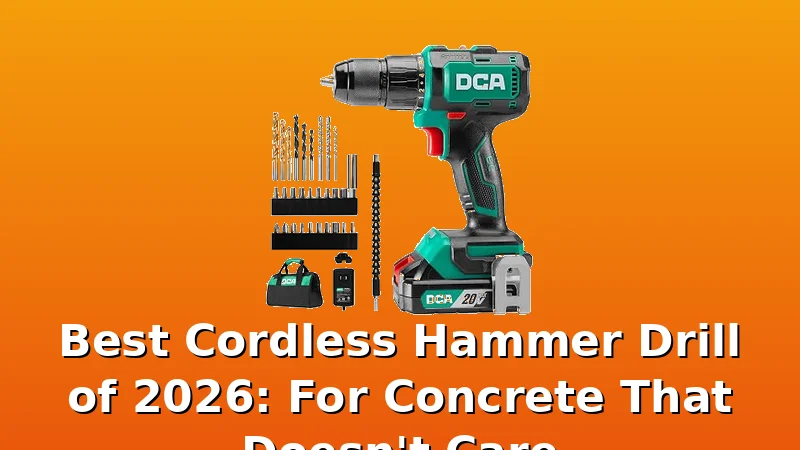 Best Cordless Hammer Drill of 2026: For Concrete That Doesn't Care - TorqueVibe review with measurements and honest opinion