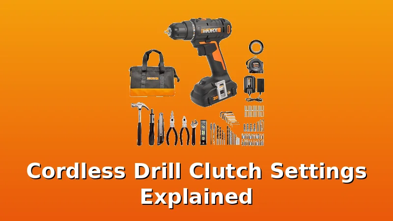 Cordless Drill Clutch Settings Explained - TorqueVibe review with measurements and honest opinion