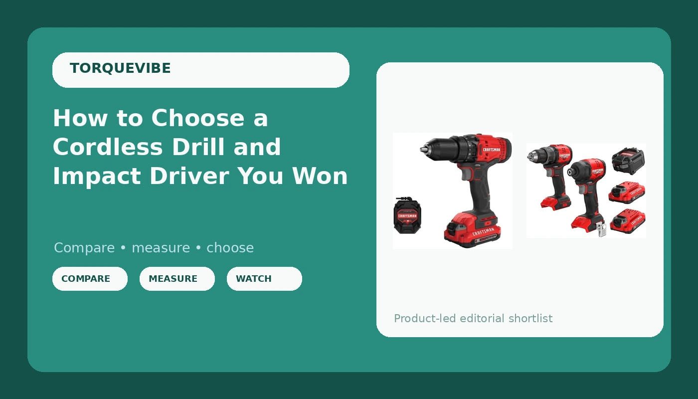 How to Choose a Cordless Drill and Impact Driver You Won't Kill in a Year