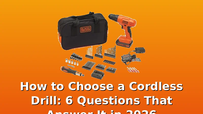 How to Choose a Cordless Drill: 6 Questions That Answer It in 2026 - TorqueVibe review with measurements and honest opinion