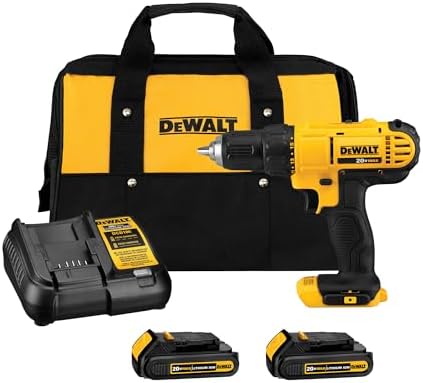 [DEWALT 20V MAX Drill/Driver Set (B00ET5VMTU)](/redirect?asin=B00ET5VMTU)