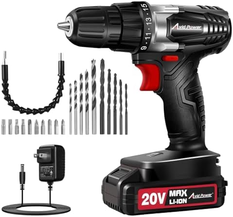 AVID POWER 20V Cordless Drill (B07CR1GPBQ)