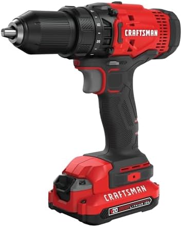 [CRAFTSMAN V20 Drill/Driver Kit (B07KKGXFF5)](/redirect?asin=B07KKGXFF5)
