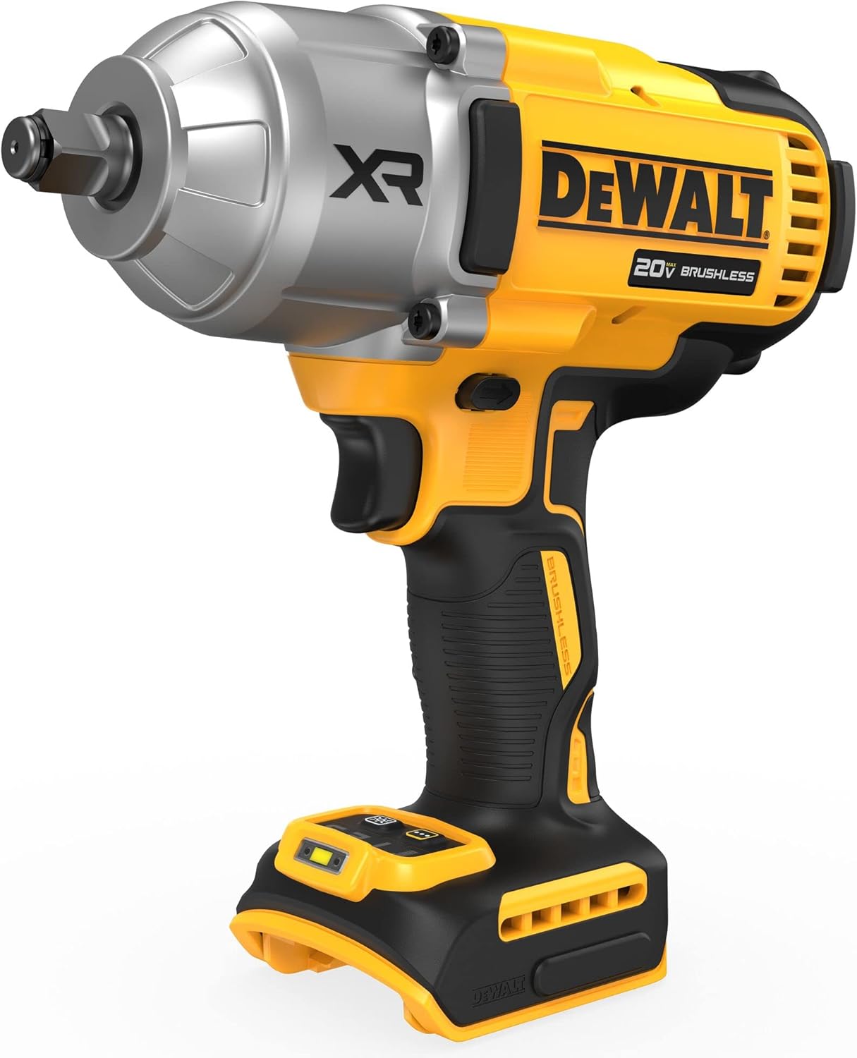 DEWALT 20V MAX Cordless Impact Wrench, 1/2 Impact Gun, 4-Speed High Torque (B0B9T68W3B)