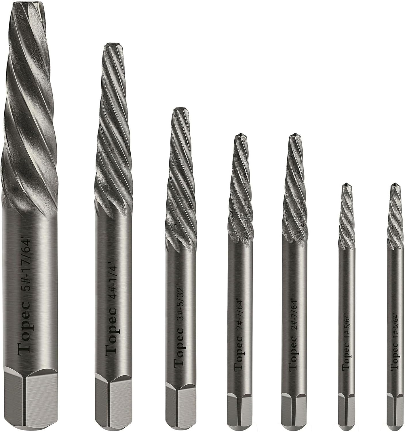 7 Piece Easy Out Bolt Extractor (B0C8HQMFW5)