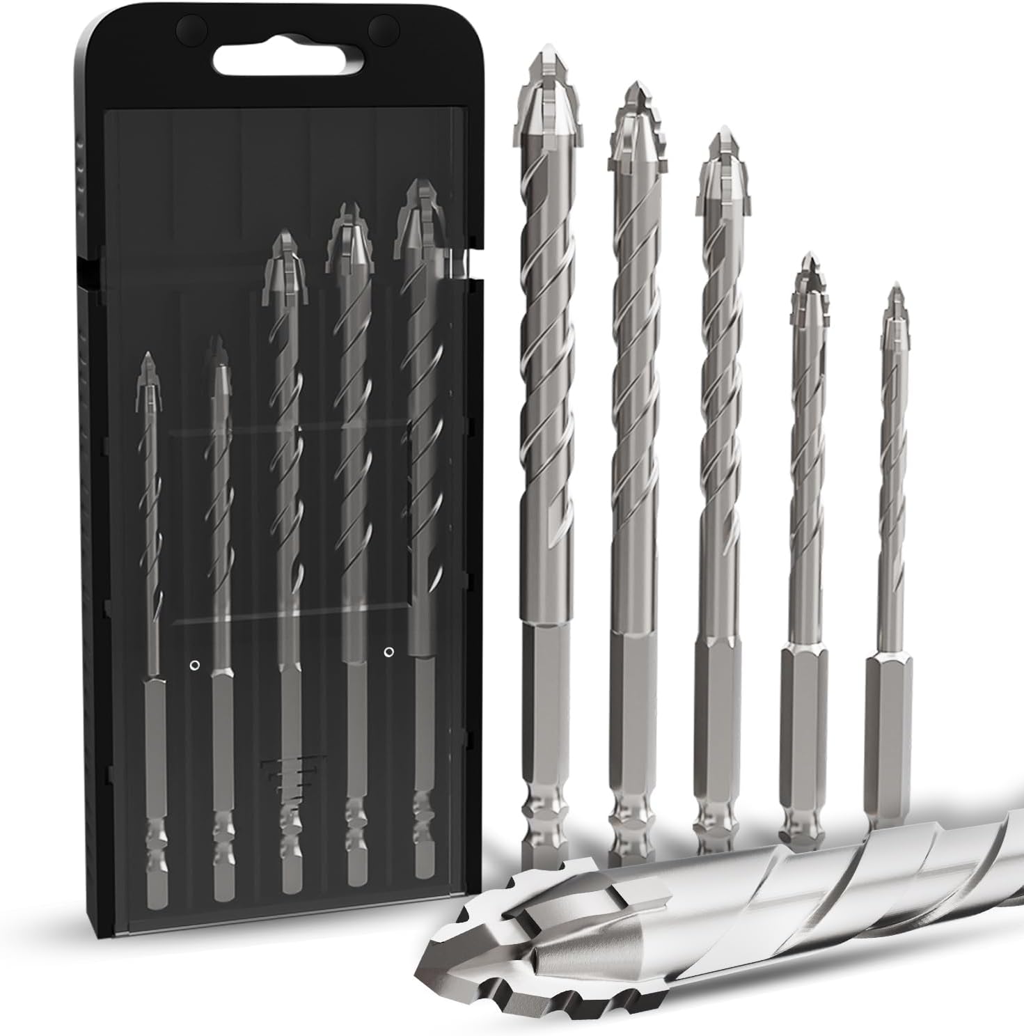 Upgraded Masonry Drill Bit Set (B0FM7VYGXY)