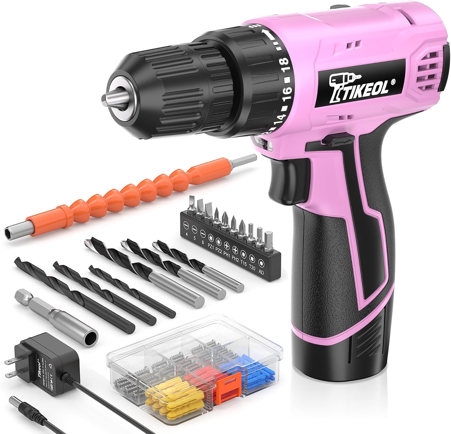 12V Cordless Drill Set (B0GGQ8VBCB)